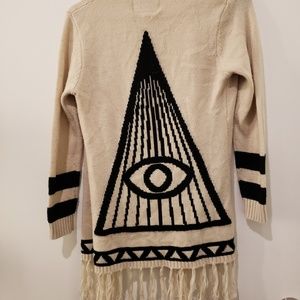 All seeing eye sweater